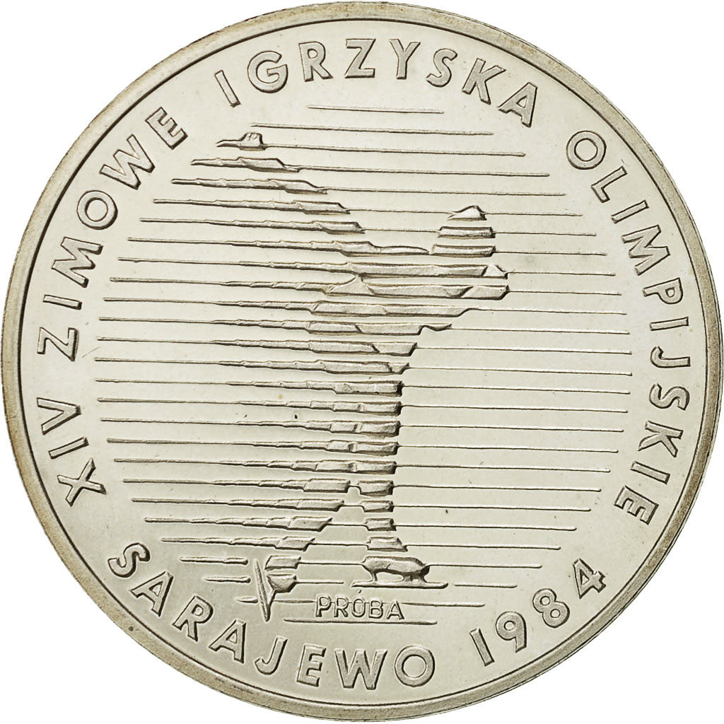 Coin, Poland, 500 Zlotych, 1983, Warsaw, MS(65-70), Silver, KM:Pr496