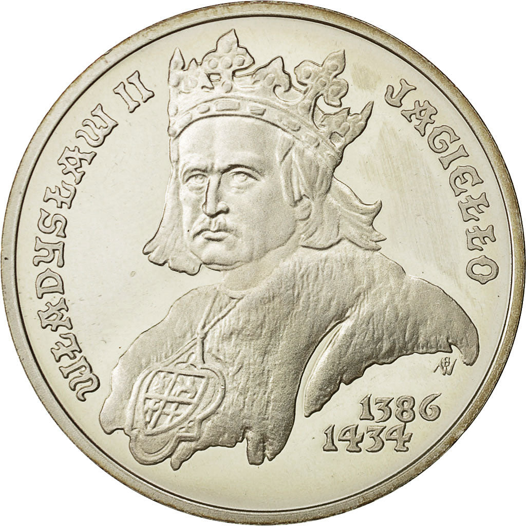 Monnaie, Pologne, 5000 Zlotych, 1989, Warsaw, FDC, Argent, KM:197
