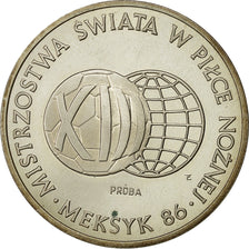 Coin, Poland, 1000 Zlotych, 1986, Warsaw, MS(65-70), Silver, KM:Pr541
