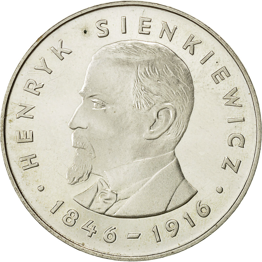 Moneda, Polonia, 100 Zlotych, 1977, Warsaw, SC, Plata, KM:88