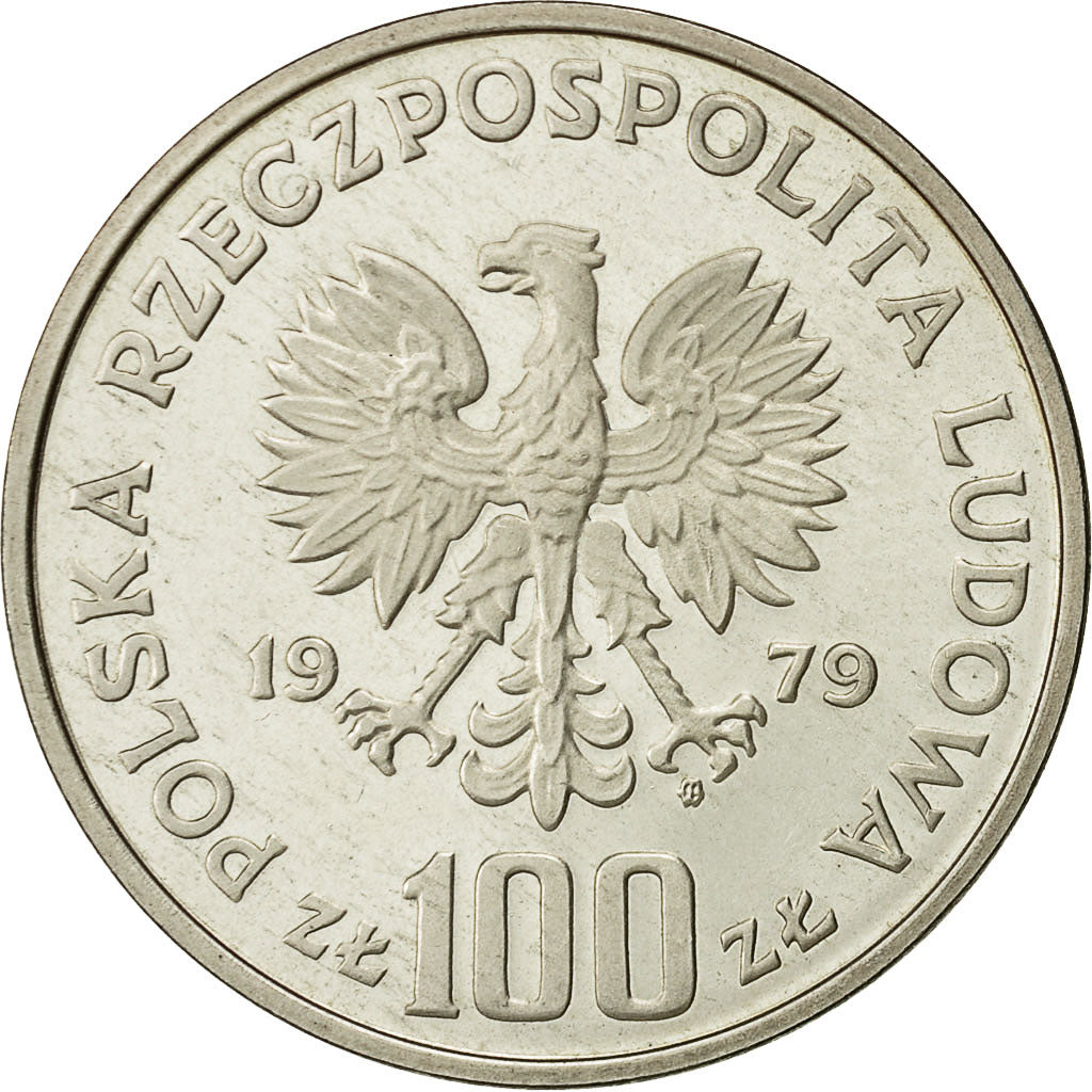 Monnaie, Pologne, 100 Zlotych, 1979, Warsaw, FDC, Argent, KM:104