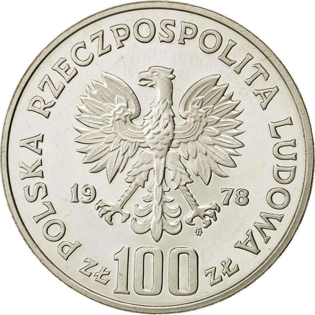 Monnaie, Pologne, 100 Zlotych, 1978, Warsaw, FDC, Argent, KM:93