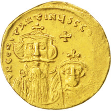 Constans II 641-668, Solidus, Constantinople, AU(55-58), Gold, 4.30