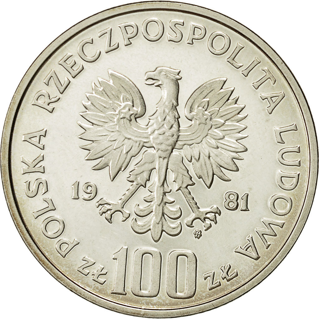 Moneta, Polonia, 100 Zlotych, Warsaw, FDC, Argento, KM:Pr444