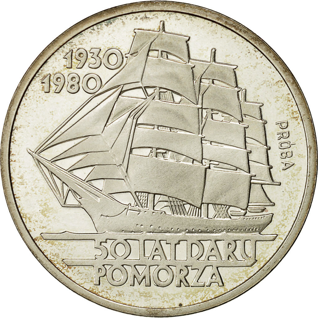 Monnaie, Pologne, 100 Zlotych, 1980, Warsaw, FDC, Argent, KM:Pr392