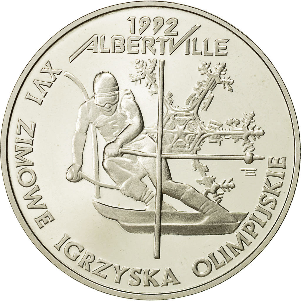 Coin, Poland, 200000 Zlotych, 1991, Warsaw, MS(65-70), Silver, KM:226