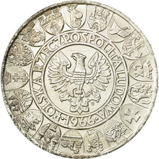 Moneta, Polonia, 100 Zlotych, 1966, Warsaw, SPL, Argento, KM:Pr146