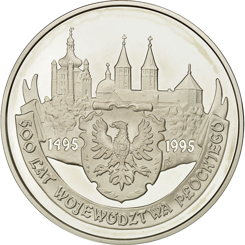 Monnaie, Pologne, 20 Zlotych, 1995, Warsaw, FDC, Argent, KM:288