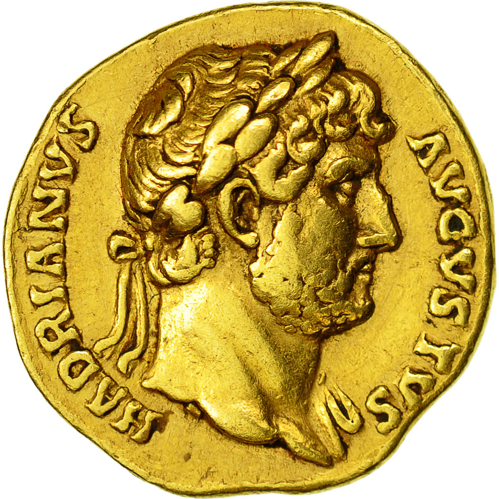 Moneta, Hadrian, Aureus, 128, Roma, Rare, SPL-, Oro, RIC:193 d