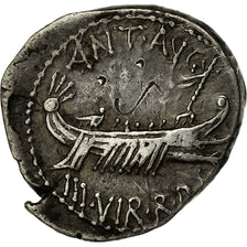 Münze, Marcus Antonius, Denarius, Rome, Rare, VZ, Silber, Crawford:554/35