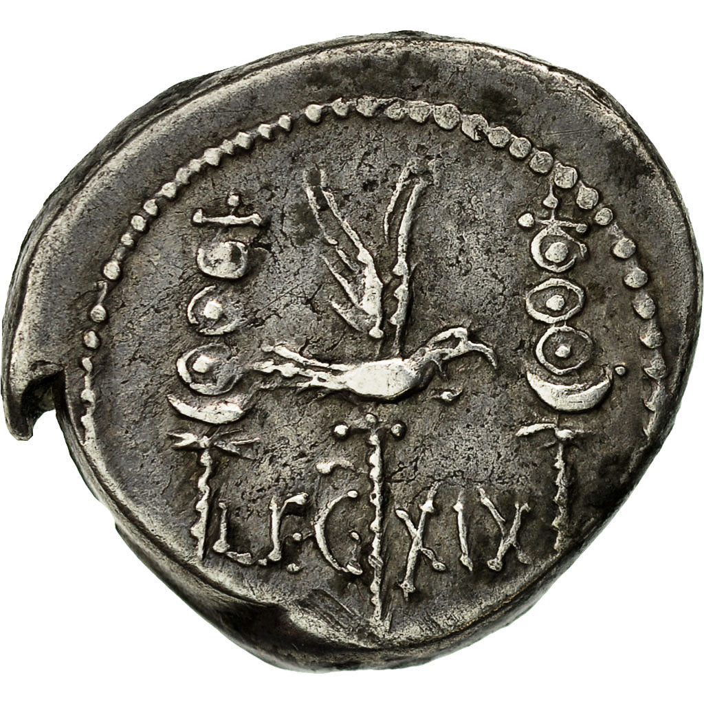 Münze, Marcus Antonius, Denarius, Rome, Rare, VZ, Silber, Crawford:554/35