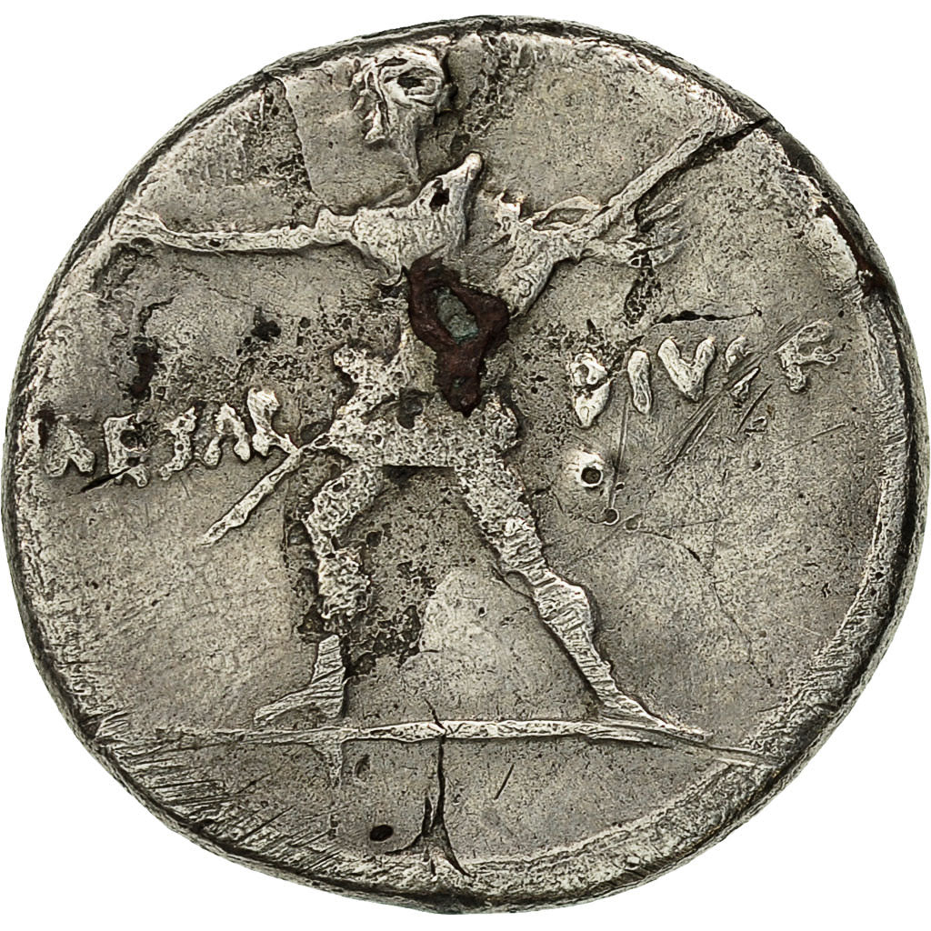 Moneta, Octavian, Denarius, Rome, Rare, BB, Argento, RIC:251