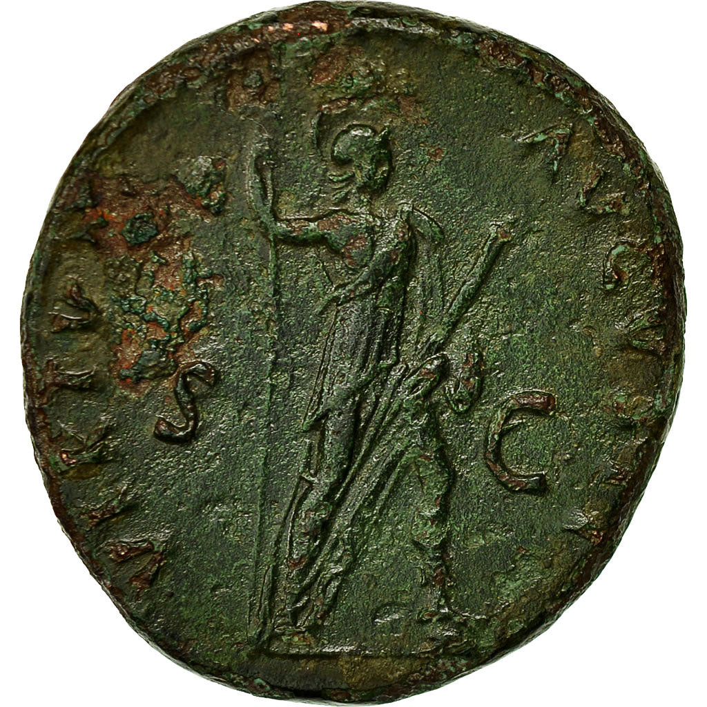 Moneta, Domitian, As, Roma, BB, Rame, RIC:550