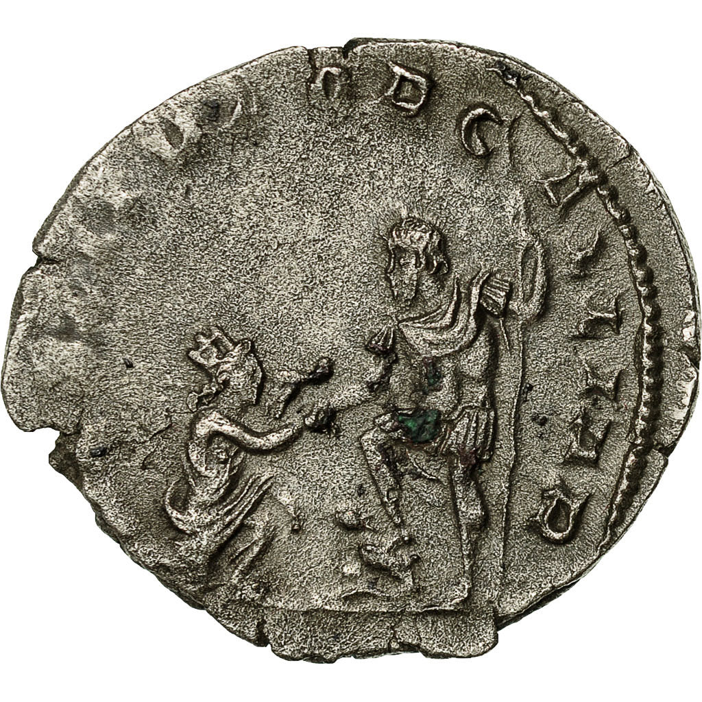 Monnaie, Postume, Antoninien, 260-269, Trèves ou Cologne, Très rare, TTB+