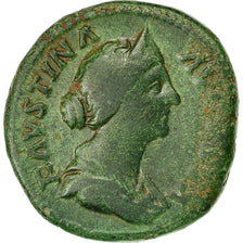 Moneta, Faustina II, As, 147-152, Roma, BB, Bronzo, RIC:1641