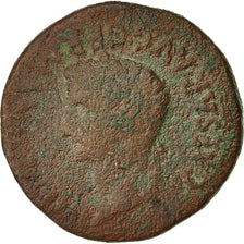 Moneta, Caligula, As, 37-41, Caesaraugusta, MB, Bronzo, RPC:371