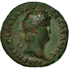 Monnaie, Néron, As, 66, Rome, TB, Bronze, RIC:368