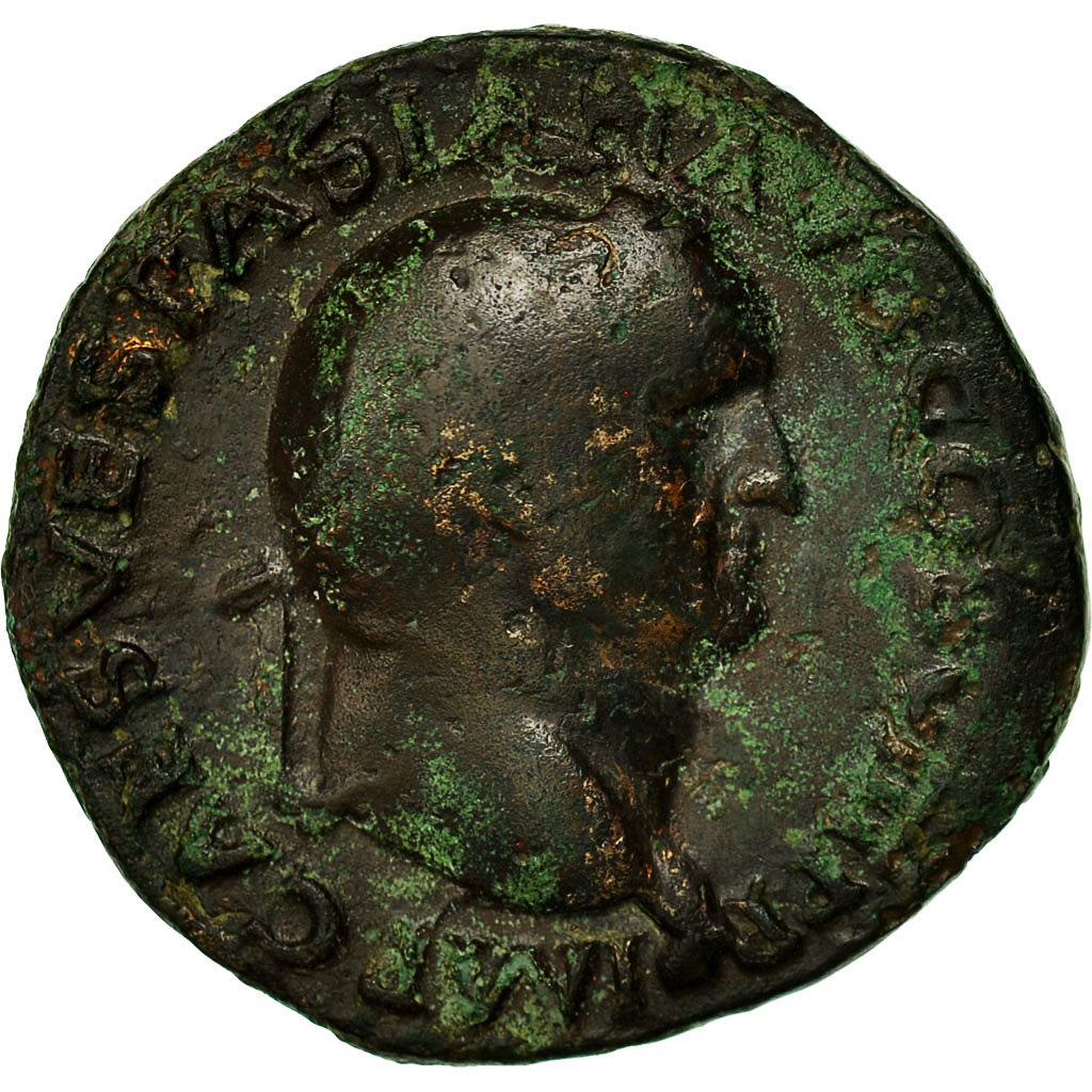 Moneda, Vespasian, As, 71, Roma, Rare, BC+, Cobre, RIC:1233