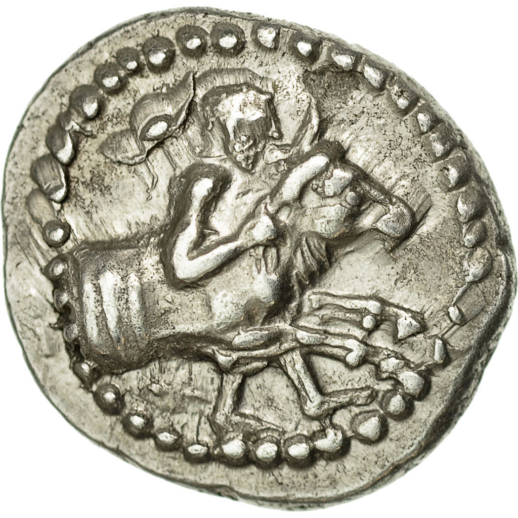 Coin, Thessalus, son of Haemon, Hemidrachm, EF(40-45), Silver, HGC:4-291