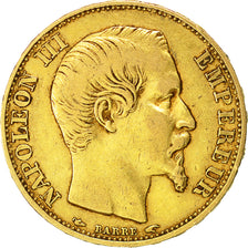 Monnaie, France, Napoleon III, Napoléon III, 20 Francs, 1854, Paris, TB+, Or
