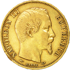 Monnaie, France, Napoleon III, Napoléon III, 20 Francs, 1859, Paris, TB+, Or
