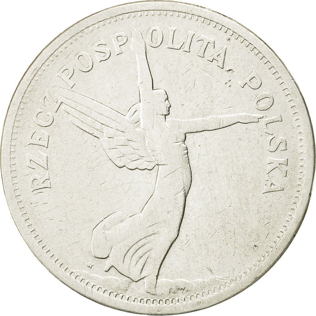 Monnaie, Pologne, 5 Zlotych, 1928, Warsaw, TB, Argent, KM:18