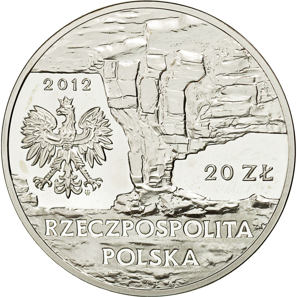 Coin, Poland, 20 Zlotych, 2012, Warsaw, MS(65-70), Silver, KM:836