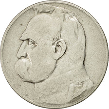Coin, Poland, 5 Zlotych, 1935, Warsaw, VF(20-25), Silver, KM:28