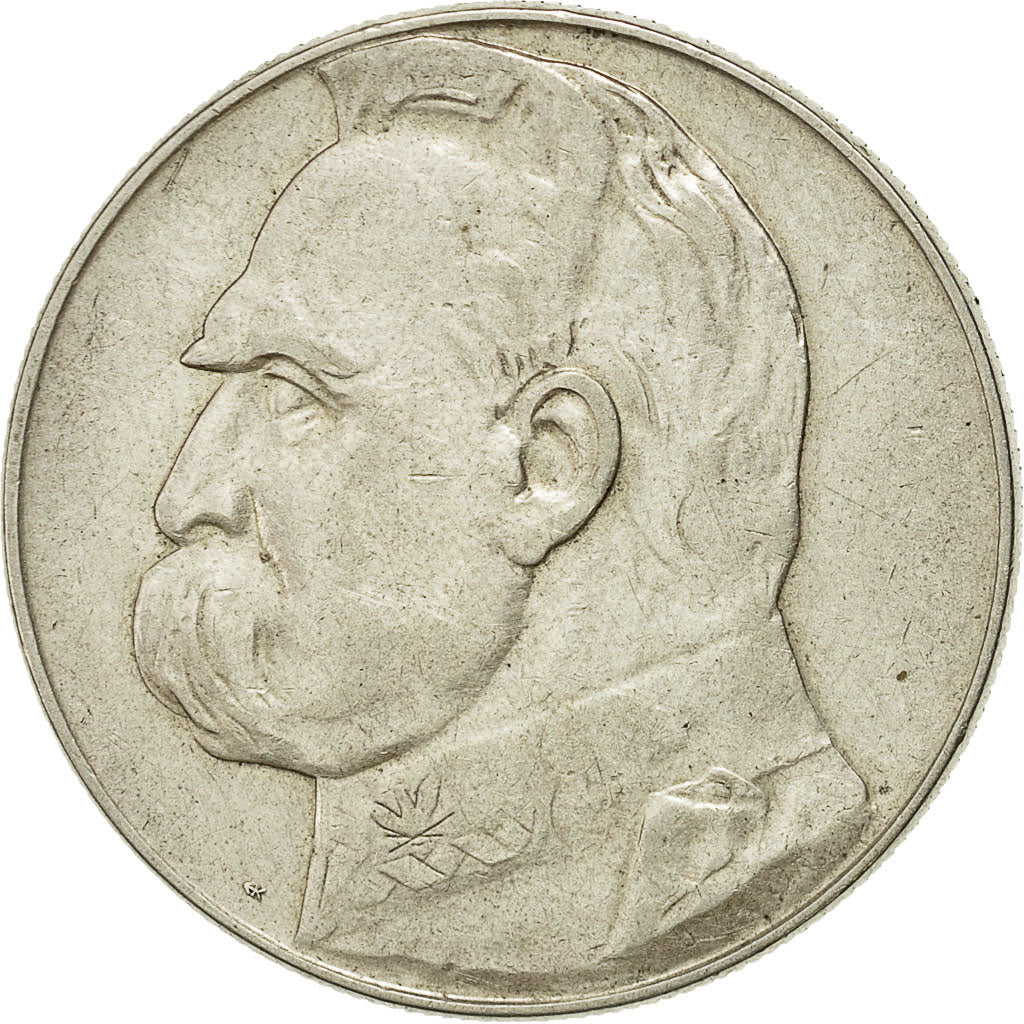 Monnaie, Pologne, 10 Zlotych, 1936, Warsaw, TTB, Argent, KM:29