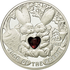 Münze, Niue, Elizabeth II, Dollar, 2010, Warsaw, STGL, Silber, KM:429