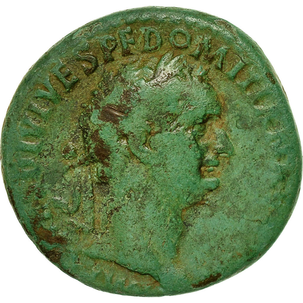Coin, Domitian, As, 82, Roma, VF(20-25), Bronze, Cohen:587