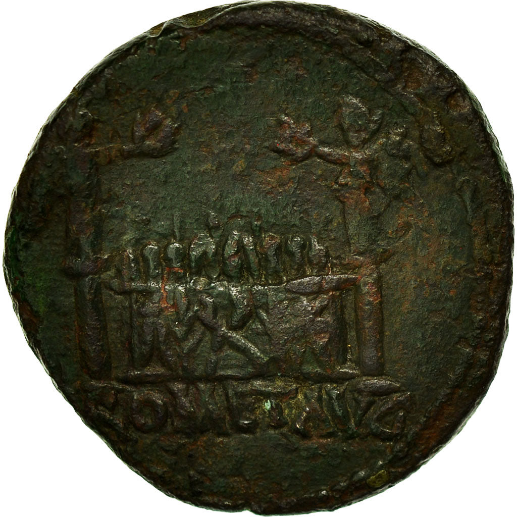 Moneta, Augustus, As, 10-11, Lyon, BB, Bronzo, RIC:230
