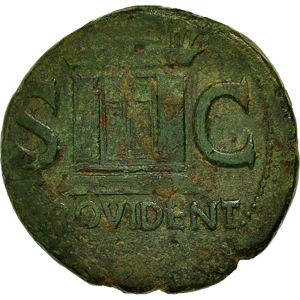 Monnaie, Auguste, Dupondius, 14, Rome, TB+, Bronze, RIC:81