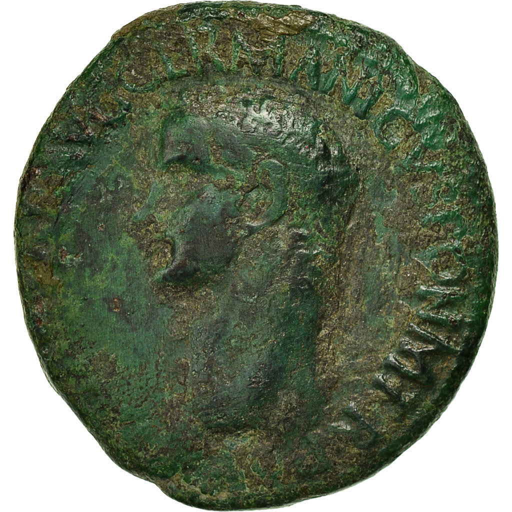 Coin, Germanicus, As, 37-38, Rome, VF(20-25), Bronze, RIC:38