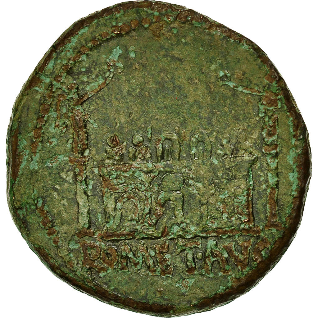 Münze, Augustus, As, 10-11, Lyon, S, Bronze, RIC:230