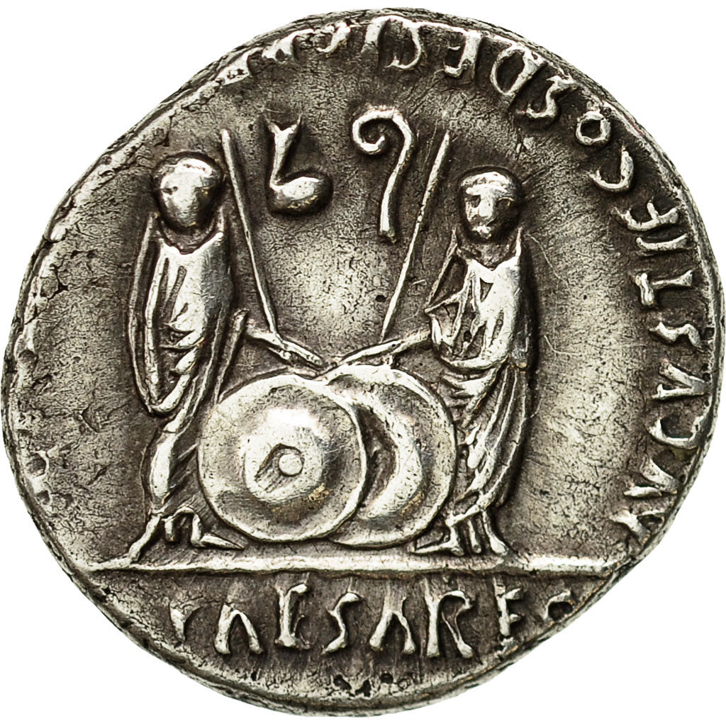 Monnaie, Auguste, Denier, 1-12, Rome, TTB+, Argent, RIC:208