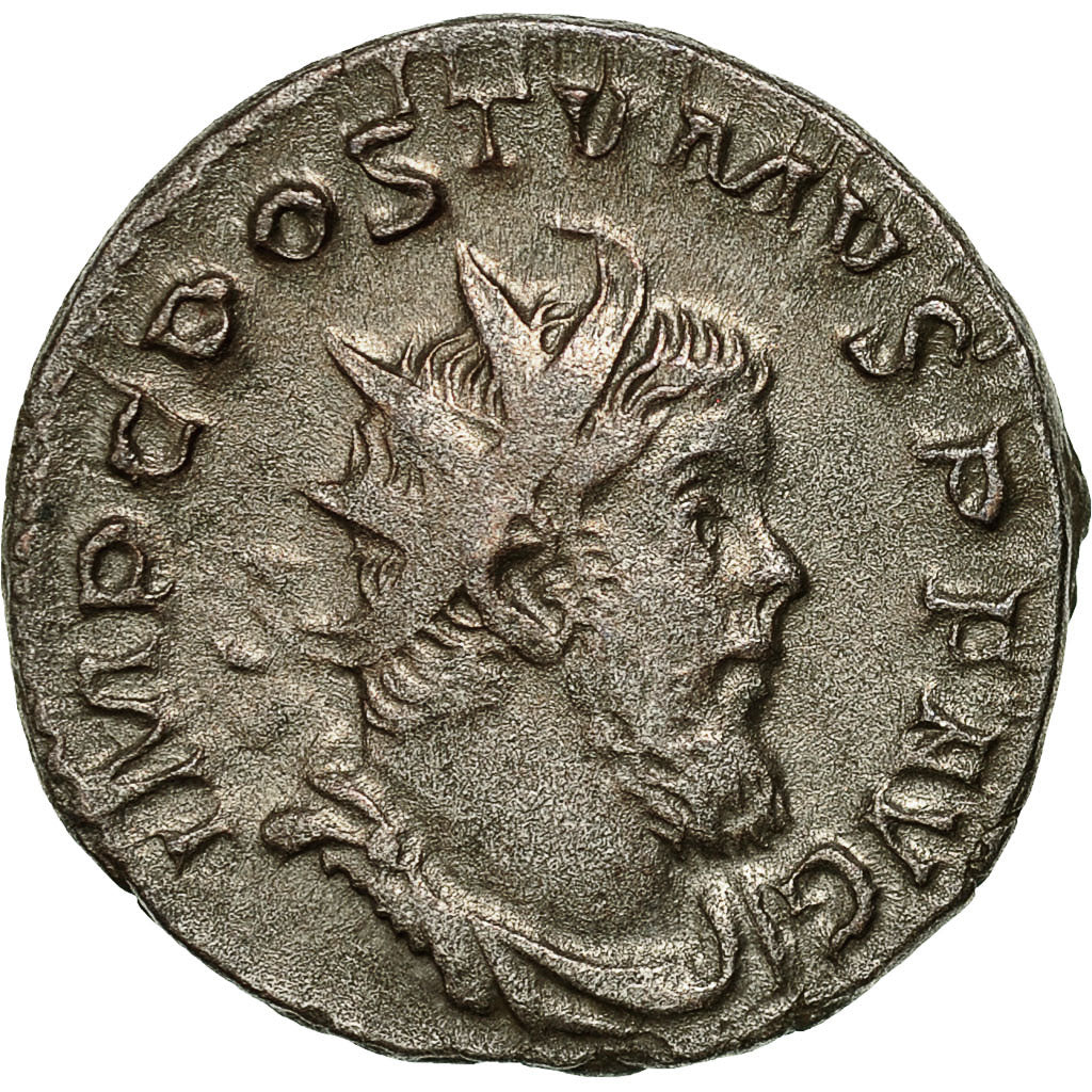 Moneta, Postumus, Antoninianus, 260-261, Trier or Cologne, BB+, Biglione, RIC:73