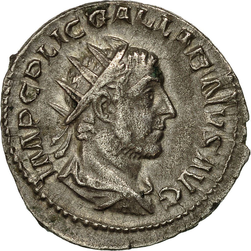 Moneta, Gallienus, Antoninianus, 251-253, Rome, Rare, BB+, Biglione, RIC:131