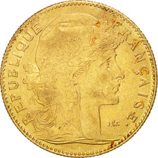 Coin, France, Marianne, 10 Francs, 1907, Paris, VF(30-35), Gold, KM:846
