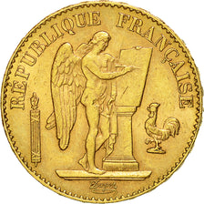 Coin, France, Génie, 20 Francs, 1897, Paris, EF(40-45), Gold, KM:825