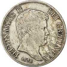 Coin, ITALIAN STATES, NAPLES, Ferdinando II, 120 Grana, 1836, EF(40-45), Silver