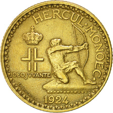 Monnaie, Monaco, Louis II, 2 Francs, 1924, Poissy, SUP, Aluminum-Bronze