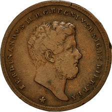 Monnaie, États italiens, NAPLES, Ferdinando II, 2 Tornesi, 1857, Naples, TB+