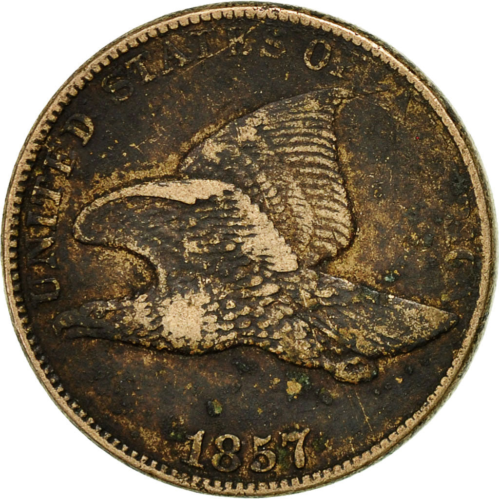 Münze, Vereinigte Staaten, Flying Eagle Cent, Cent, 1857, U.S. Mint