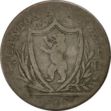 Münze, SWISS CANTONS, APPENZELL, Batzen, 1808, S, Billon, KM:6