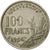 Moneda, Francia, Cochet, 100 Francs, 1958, Paris, MBC, Cobre - níquel, KM:919.1