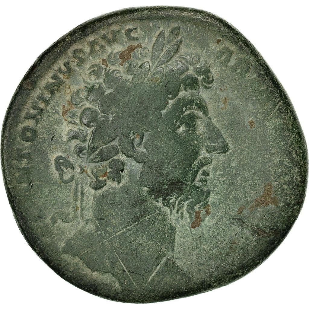 Münze, Marcus Aurelius, Sesterz, 163, Roma, S+, Kupfer, RIC:861