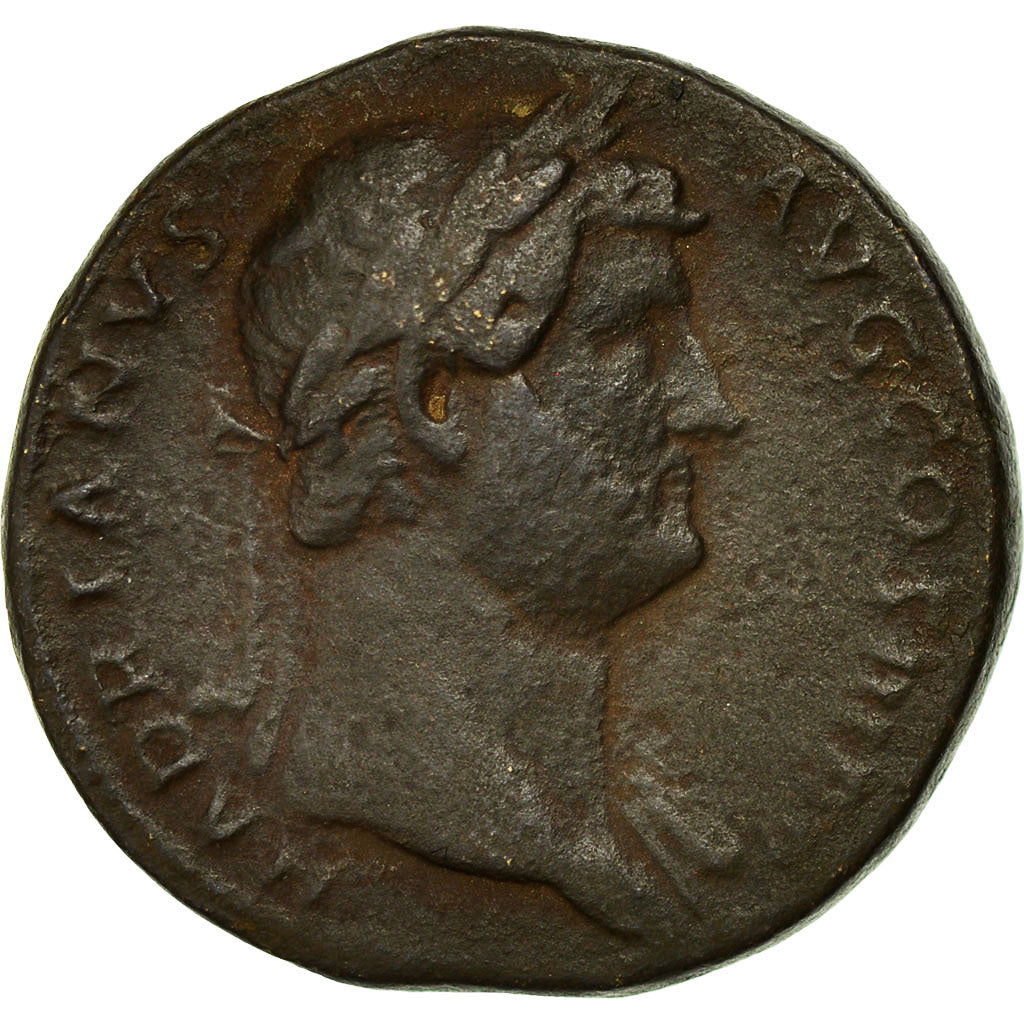 Coin, Hadrian, Sestertius, 133, Roma, VF(30-35), Copper, RIC:750