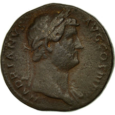 Coin, Hadrian, Sestertius, 133, Roma, VF(30-35), Copper, RIC:750