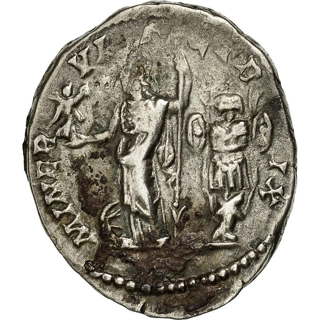 Moneta, Caracalla, Denarius, 198, Roma, BB, Argento, RIC:25A
